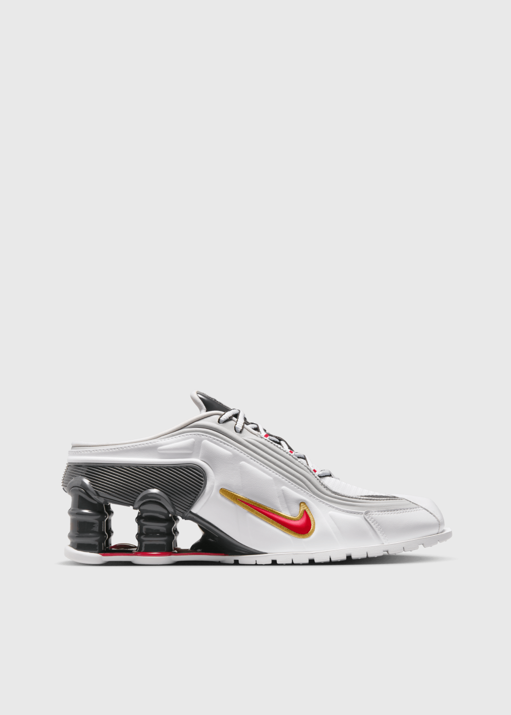 Nike x Martine Rose Shox MR4 'Metallic Platinum'