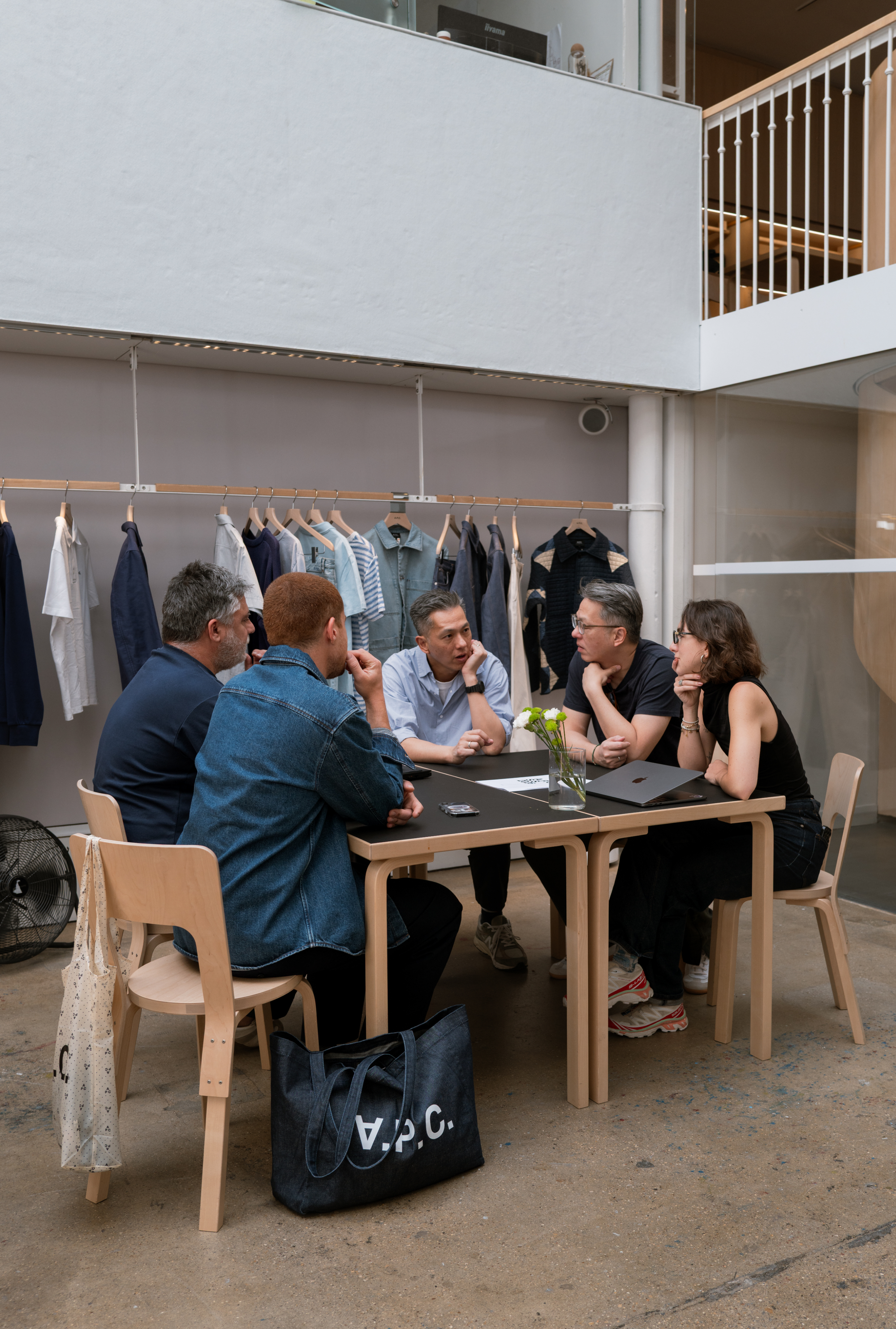 Behind the Scenes at A.P.C.