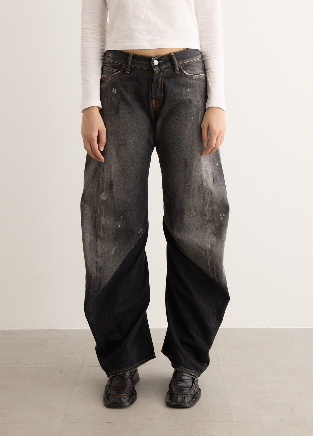 2006F Black Trafalgar Jeans