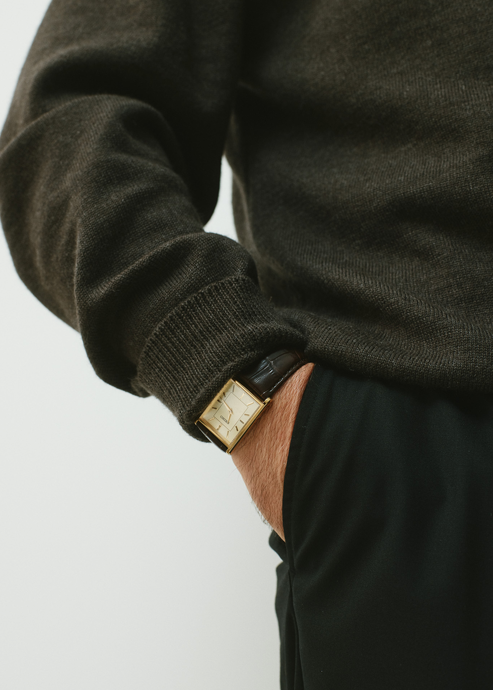 Classic Long Sleeve Knit Polo