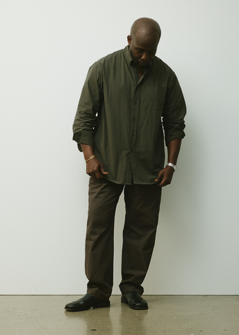 Relaxed Poplin Shirt