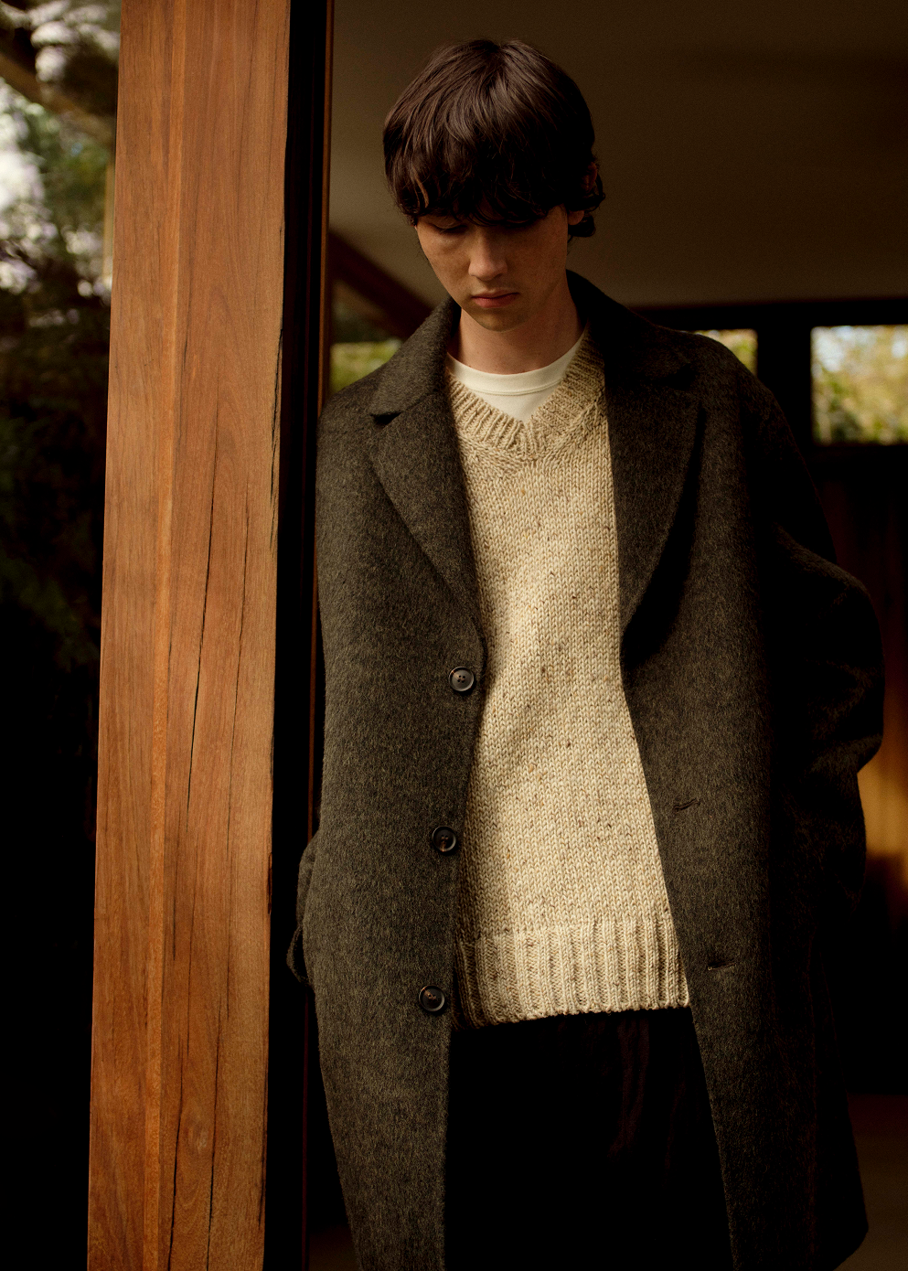 Ark Double Faced Wool Coat