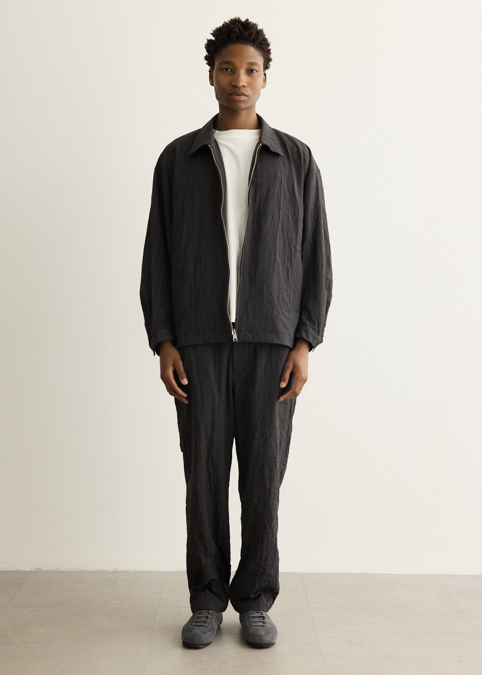 Creasy Pleated Pants