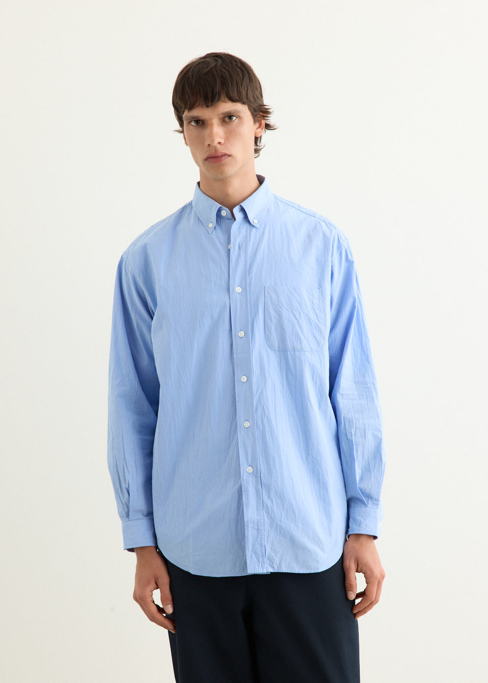 Relaxed Poplin Shirt