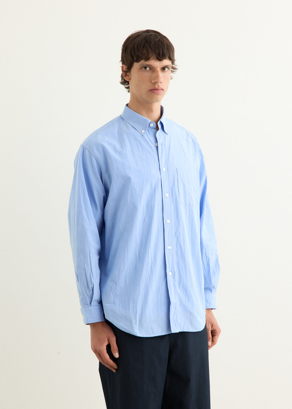 Relaxed Poplin Shirt
