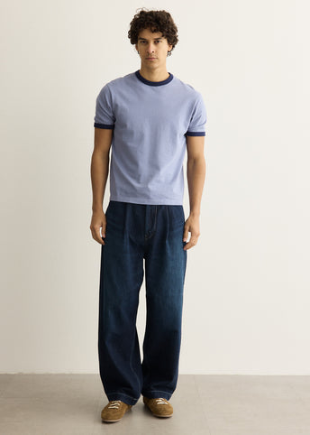 Selvage Denim Belted Pants