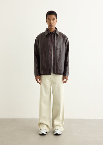 Bulldozer PU Coach Jacket