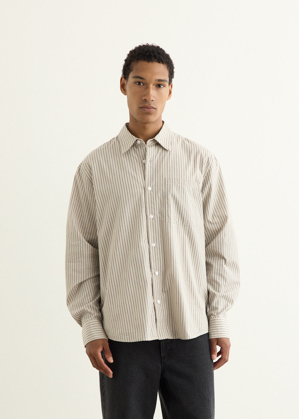 Asher Volta Stripe Shirt