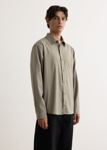 Azure Relaxed Check Shirt