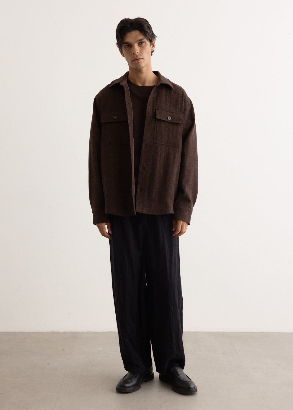 Exposure Wide Leg Pleated Pants