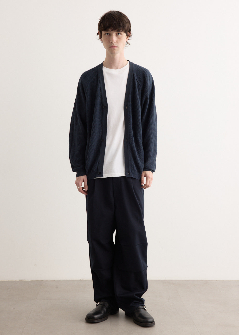 Knee Tuck Wide Pants