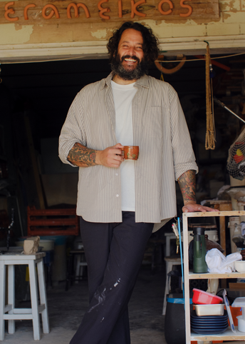 Asher Volta Stripe Shirt