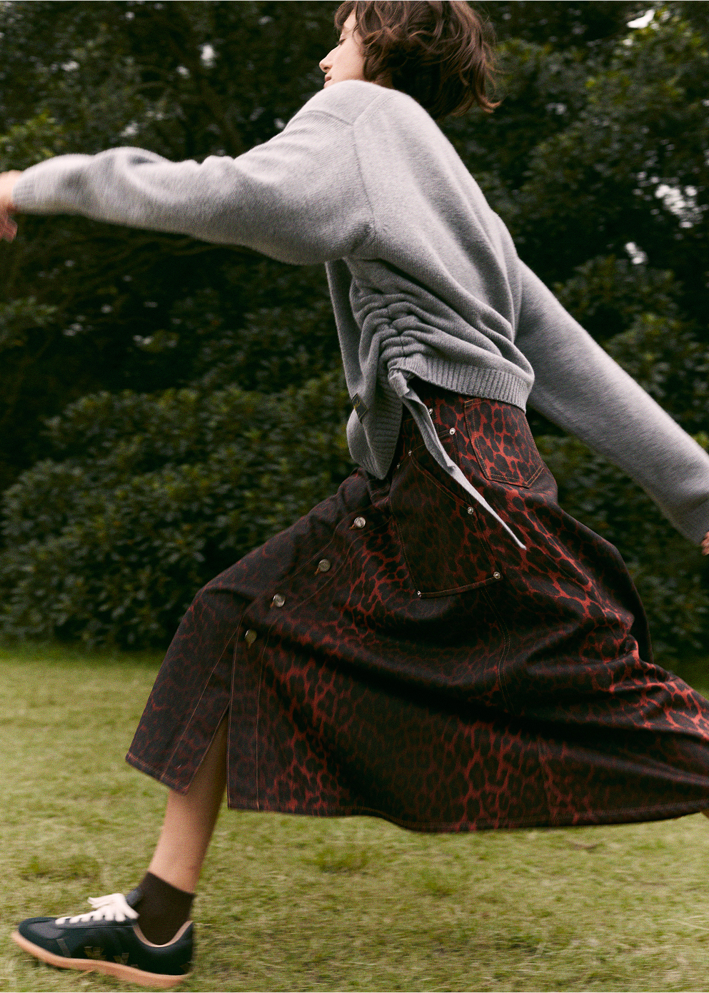 Future Wool Mix Oversized O-Neck Jumper