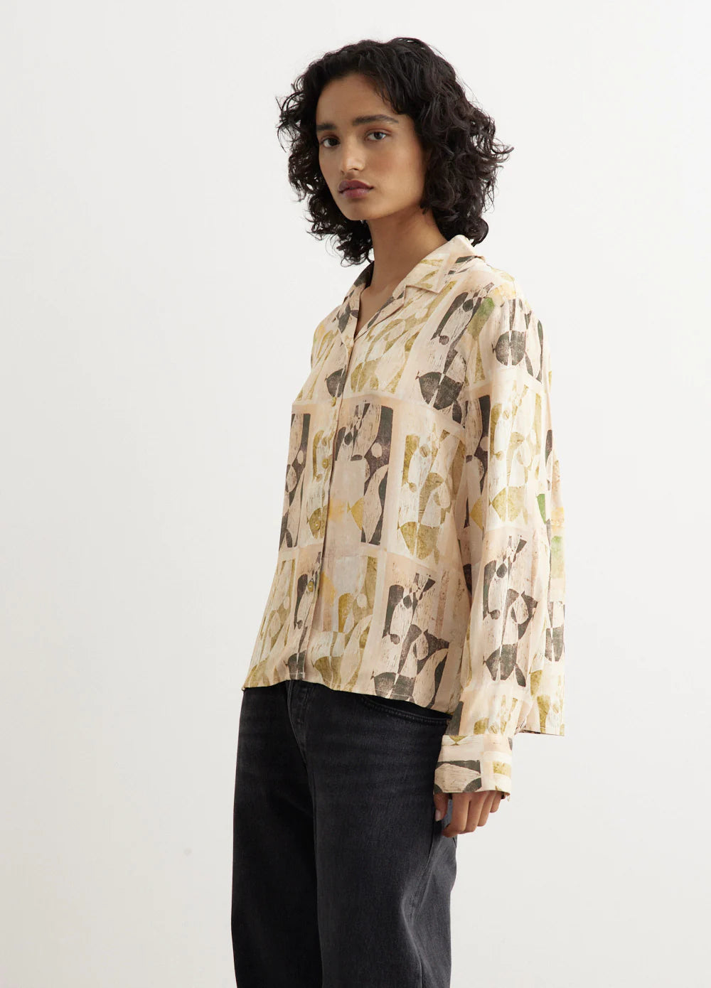 Daily Journal Printed Shirt