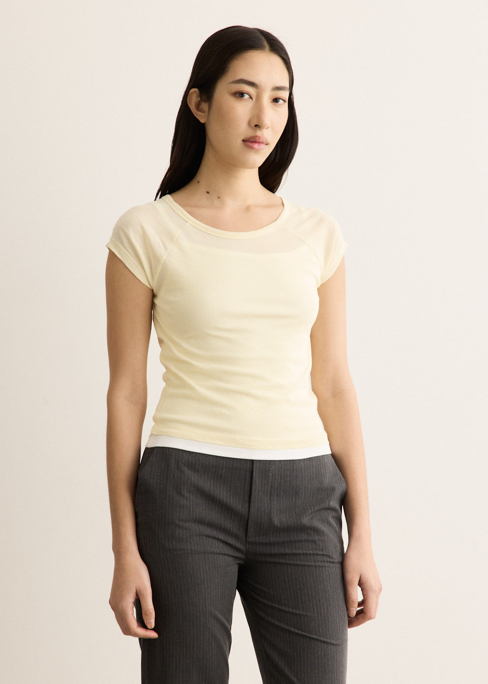Layered Raglan T-Shirt