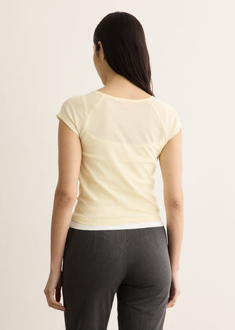 Layered Raglan T-Shirt