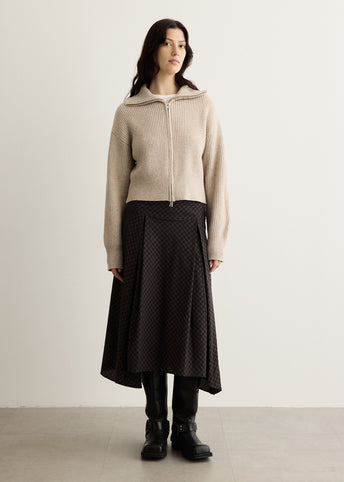 Hope Chunky Zip Knit