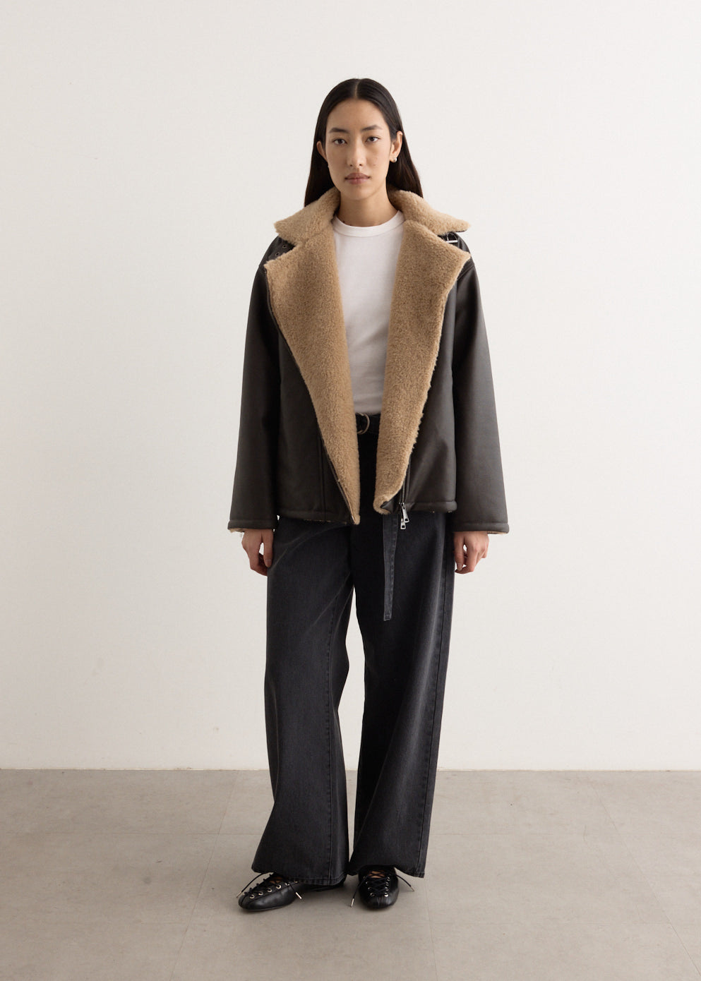 Spirit Faux Shearling Liner Jacket