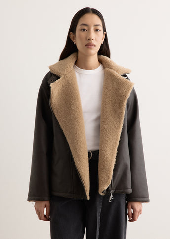 Spirit Faux Shearling Liner Jacket