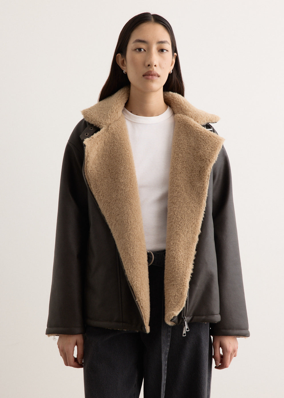 Spirit Faux Shearling Liner Jacket