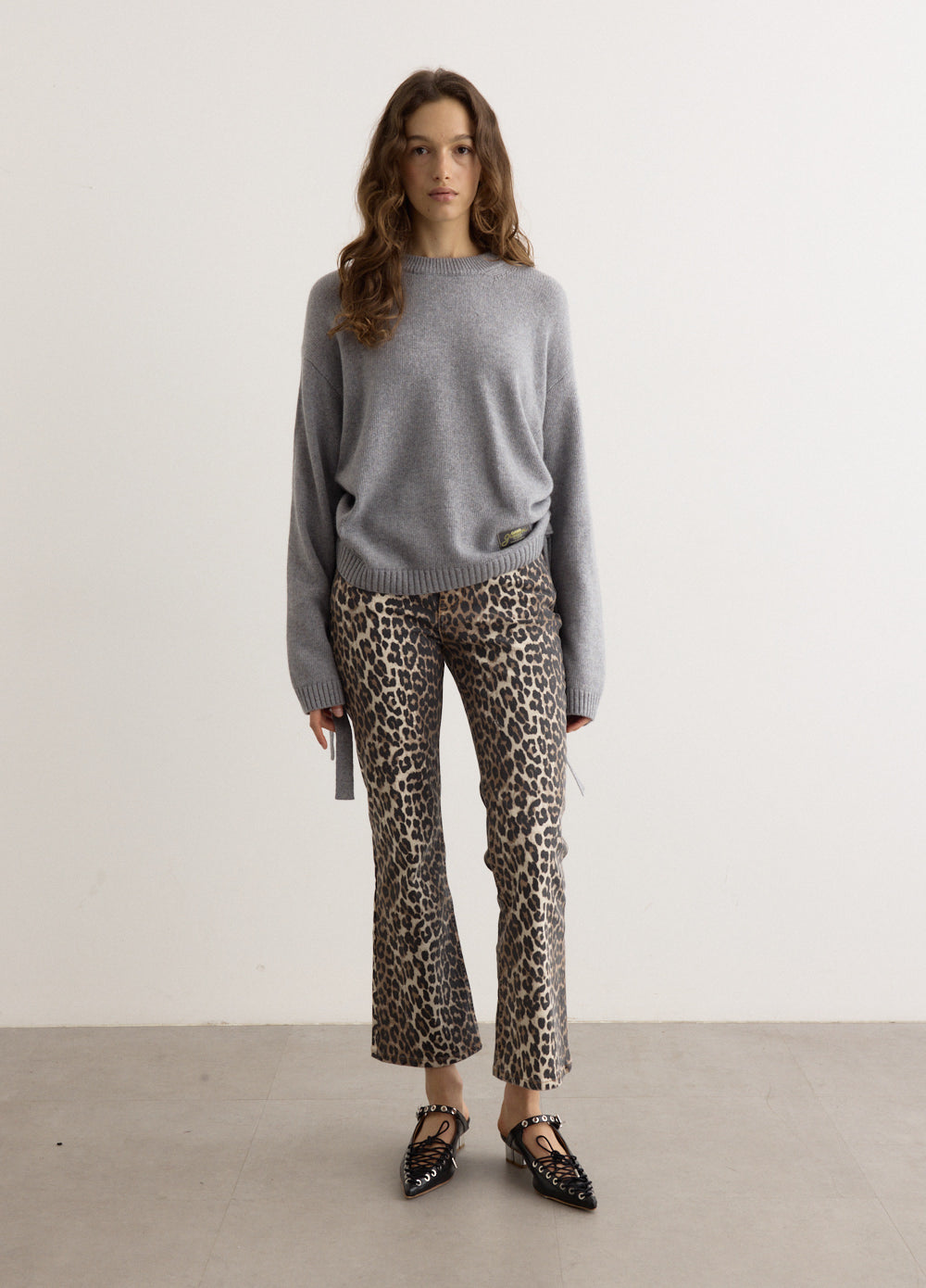 Future Wool Mix Oversized O-Neck Jumper