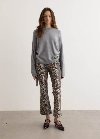 Future Wool Mix Oversized O-Neck Jumper