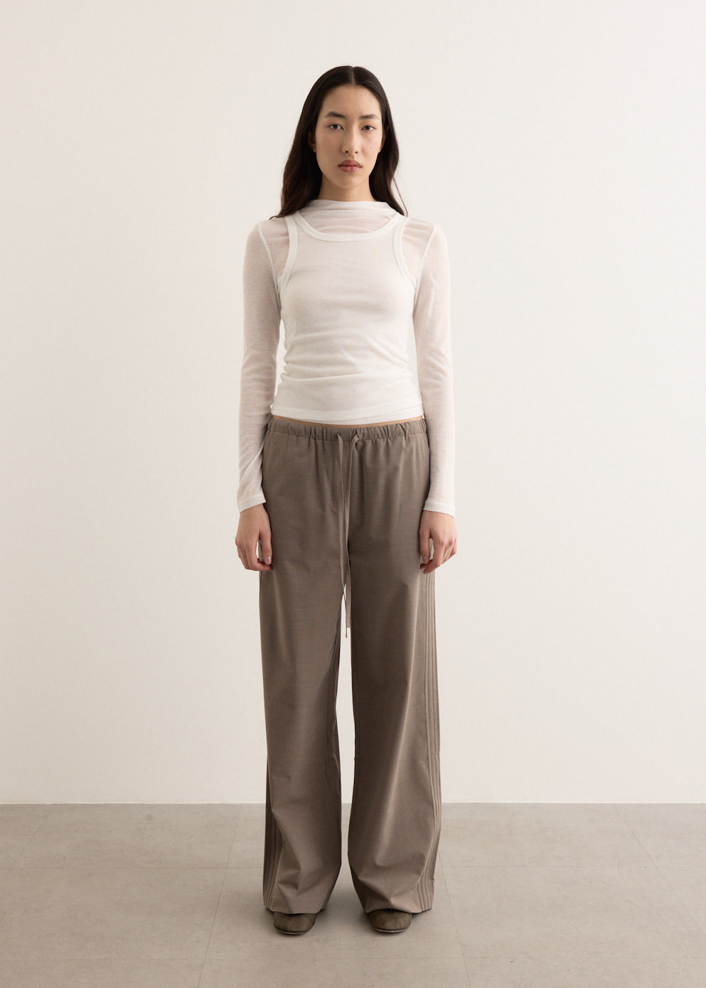 Shade Double Layer Long Sleeve Top