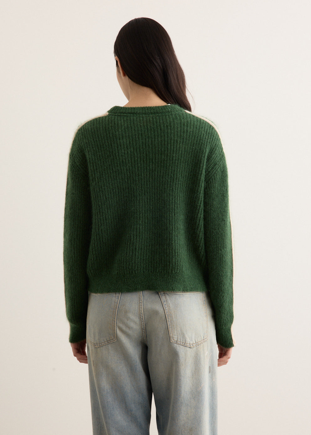 Arcade Stripe Sleeve Knit