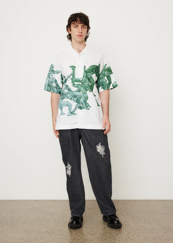 x Pol Anglada Print Short Sleeve Shirt