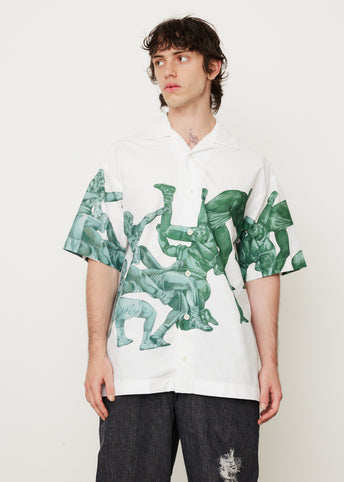 x Pol Anglada Print Short Sleeve Shirt